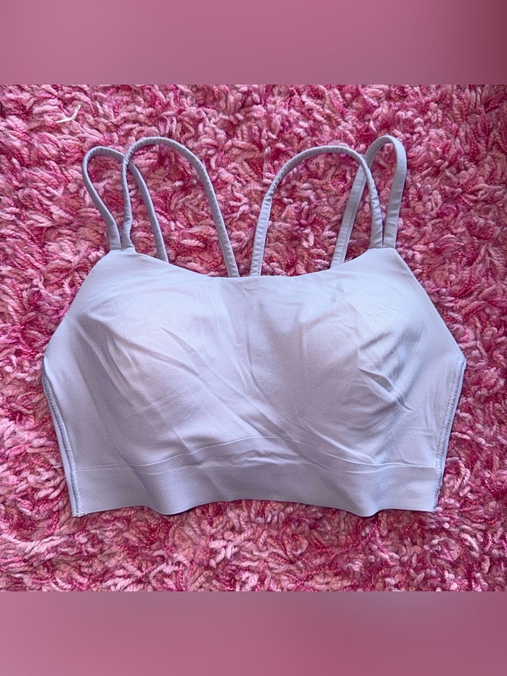 Soma Light Lavender Double-Strap Bralette